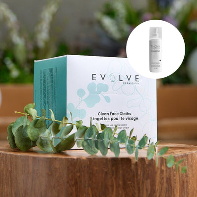 Clean Face Cloths - Evolve Medical Inc.-Evolve Cosmetics